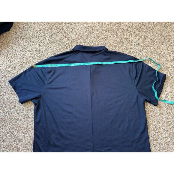 Nike DRI-FIT collard  Shirt, Black, size Large - Picture 6 of 7